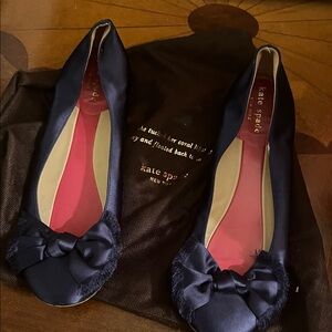 Kate Spade Midnight Blue Flats